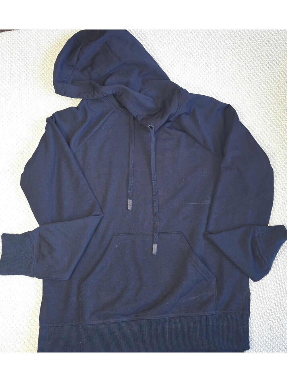 Athletic Works navy blue hoodie with kangaroo pocket women's size small 4/6